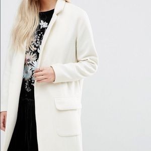 ASOS Petite Relaxed Cocoon Coat
